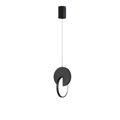 Stylish Round LED Hanging Light with Soft Warm Glow
