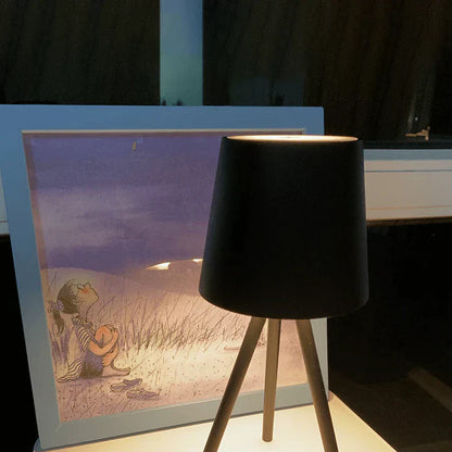 Modern Wireless Tripod Table Lamp