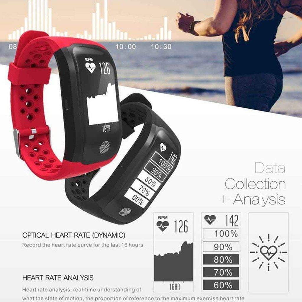Accurate GPS Fitness Tracker Waterproof Smartwatch