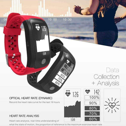 Accurate GPS Fitness Tracker Waterproof Smartwatch