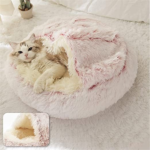 Calming Pet Bed for Stress Relief
