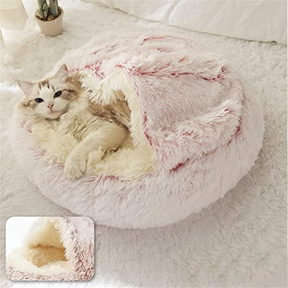 Calming Pet Bed for Stress Relief