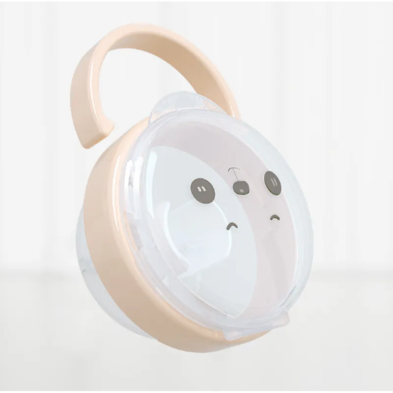 Soft Baby Pacifier with Bear Design and Safety Cover - Befez