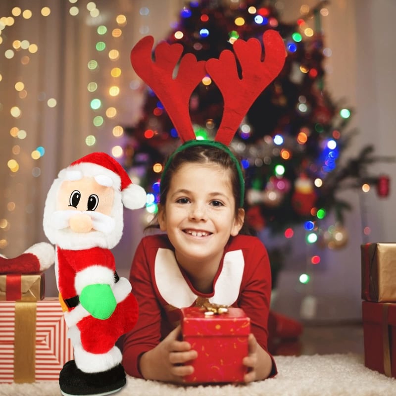 Fun Dancing Santa Claus Figurine