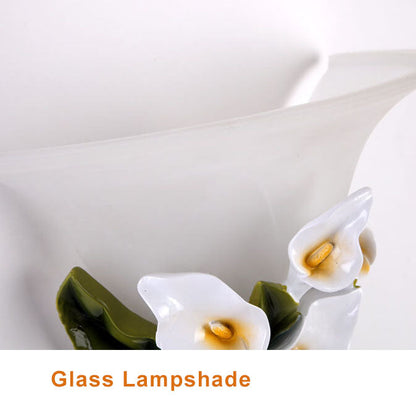 Floral LED Wall Light Fixture