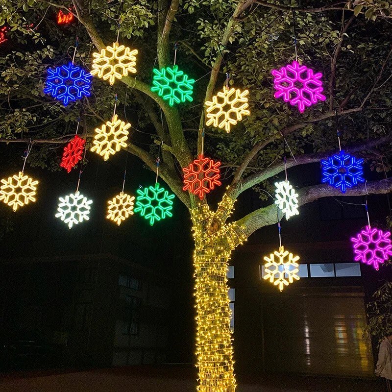 Winter Wonderland Snowflake LED Lamp
