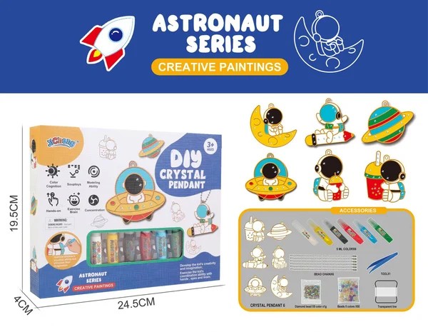 Befez | SparkleCharm | Kids Crystal Necklace Making Kit