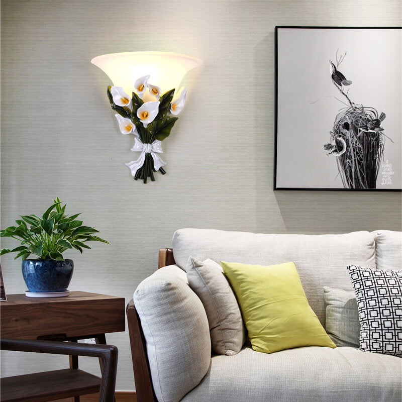 Floral LED Wall Light Fixture - Befez