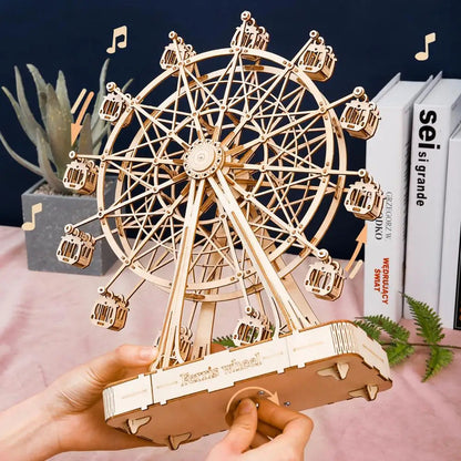 Fun 3D Wooden Ferris Wheel Building Kit