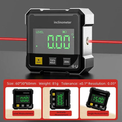 Accurate Magnetic Digital Angle Finder Level Tool