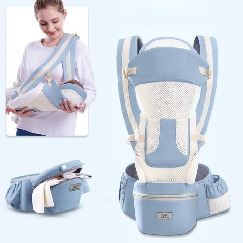 Cozy Baby Sling - Ergonomic Baby Wrap with Pocket