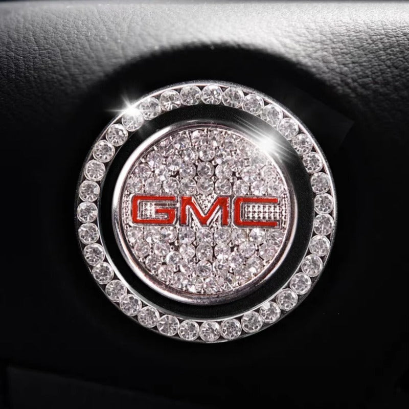 Luxury Crystal Car Starter Button Cover Ring