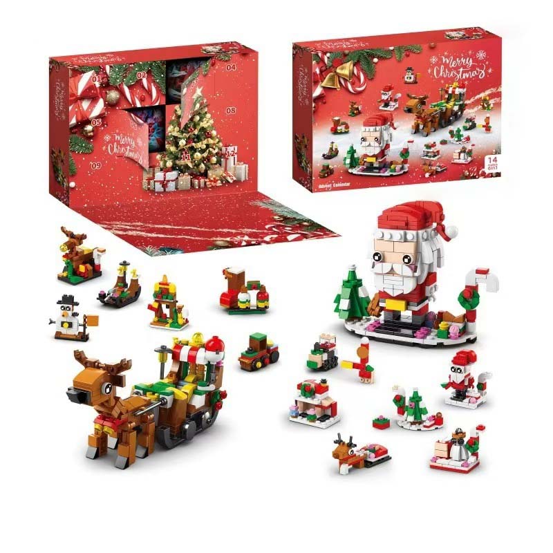 Fun Christmas Brick Countdown Calendar