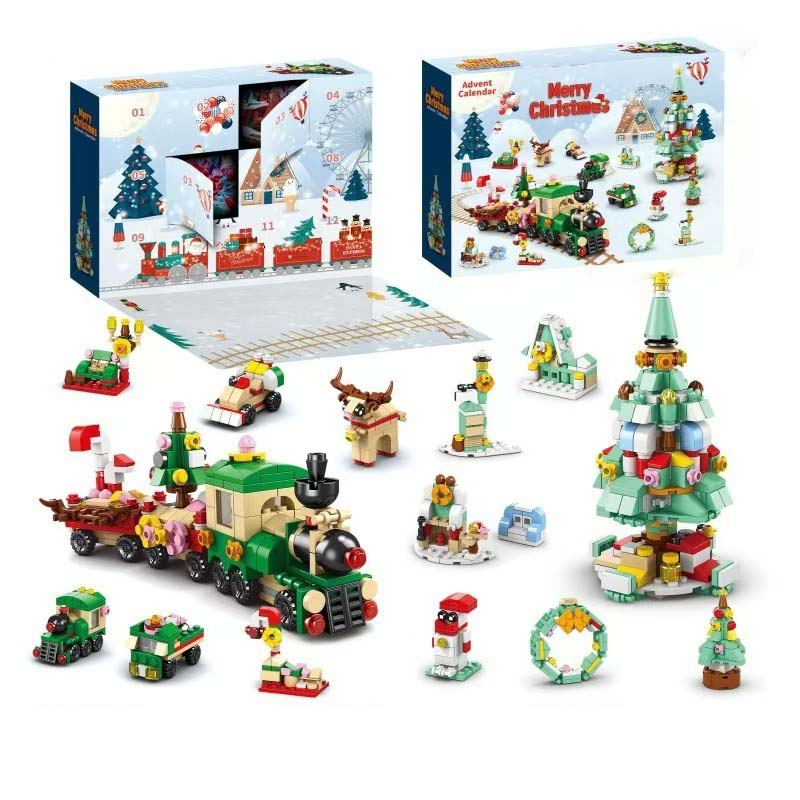 Fun Christmas Brick Countdown Calendar