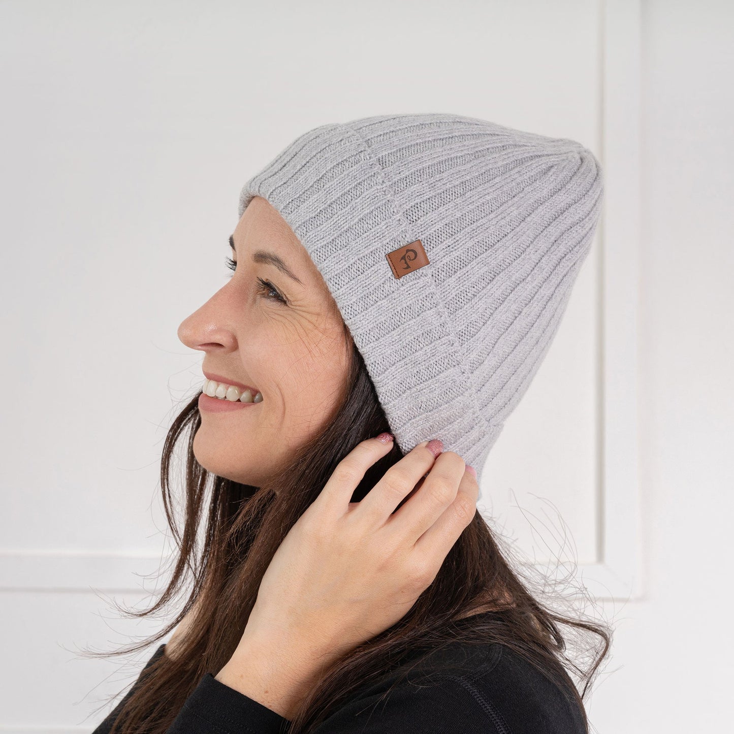 Soft Merino Wool Beanie for Women
