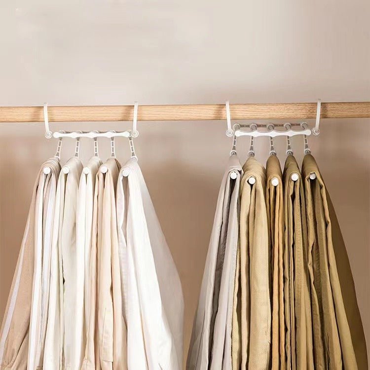 Versatile 5-in-1 Space Saving Rack Hanger