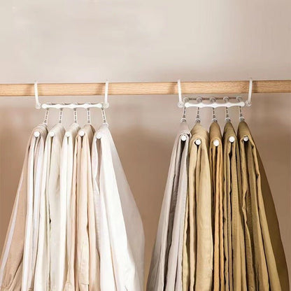 Versatile 5-in-1 Space Saving Rack Hanger