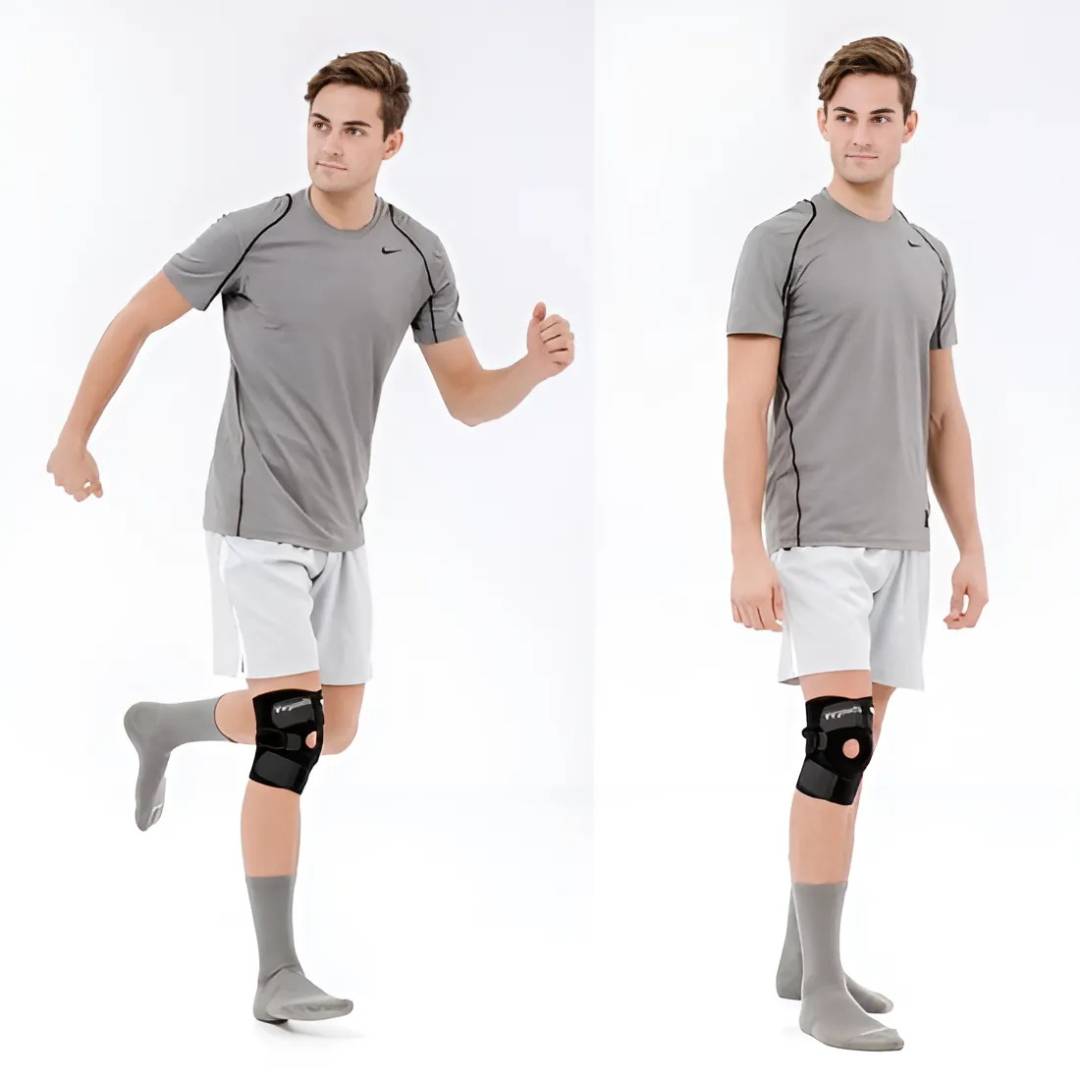 Comfortable Knee Brace with Adjustable Fit