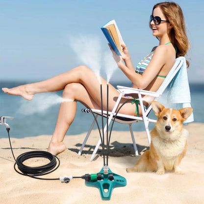 Portable Yard Spray Mist Cooling System