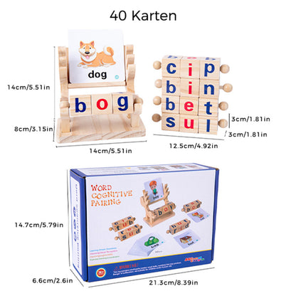 Wooden Learning Blocks for Kids