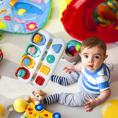 Colorful Baby Button Interactive Toy
