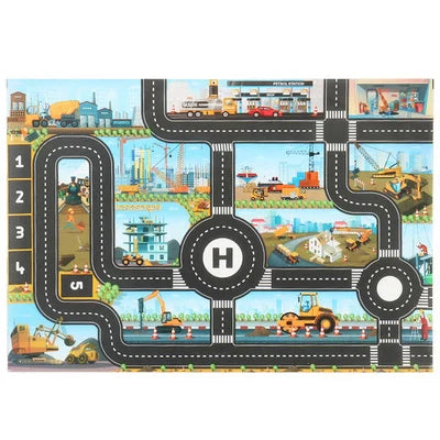 Colorful Kids Road Playmat Set