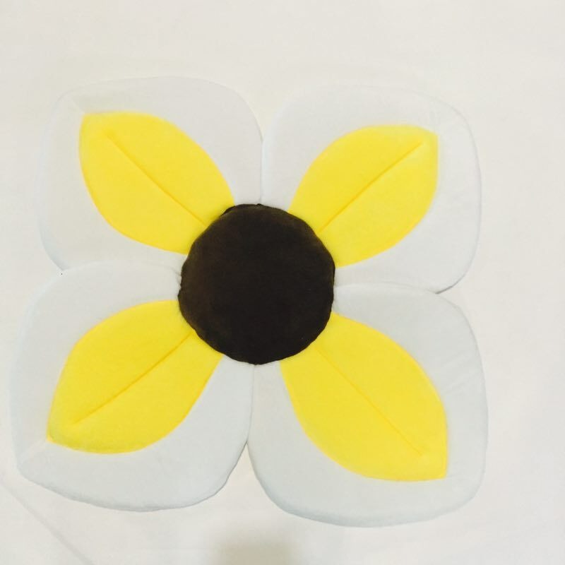 Soft Flower Shaped Non Slip Baby Bath Mat