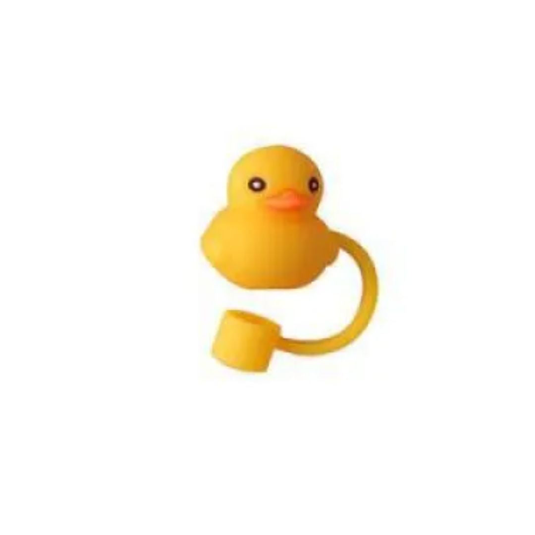 Colorful Silicone Straw Lid & Fun Accessories