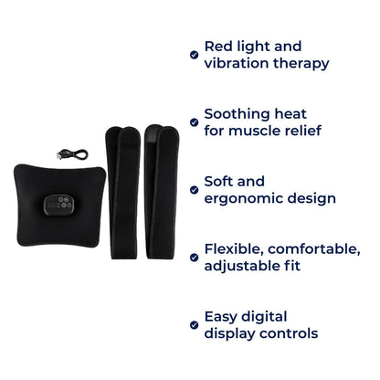 Warm Relief Heated Back Wrap for Pain & Sore Muscles