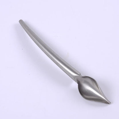 Silver Metal Serving Spoon