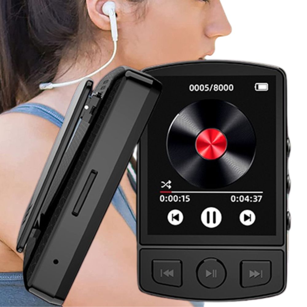 Clip On Sports MP3 Music Player for Fitness - Befez
