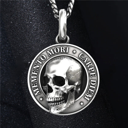 Tough Skull Pendant in Stainless Steel
