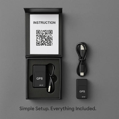 Compact GPS Bike Tracker No Monthly Fee