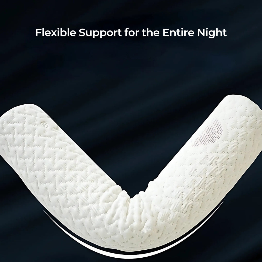 Comfort Memory Foam Neck Pillow for Sleep and Pain Relief