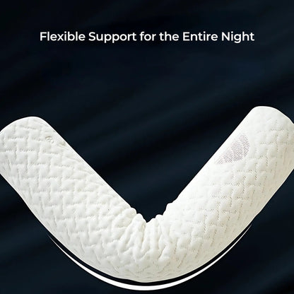 Comfort Memory Foam Neck Pillow for Sleep and Pain Relief