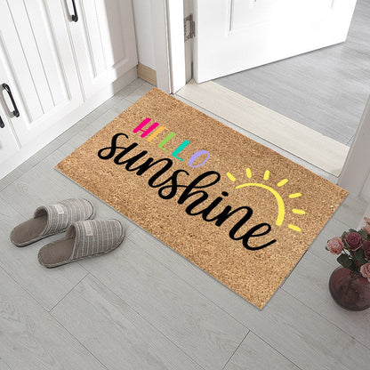 Colorful Welcome Mat – Stylish Front Door Mat