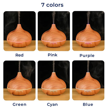 Natural Oil Diffuser and Air Purifier for Home Relaxation