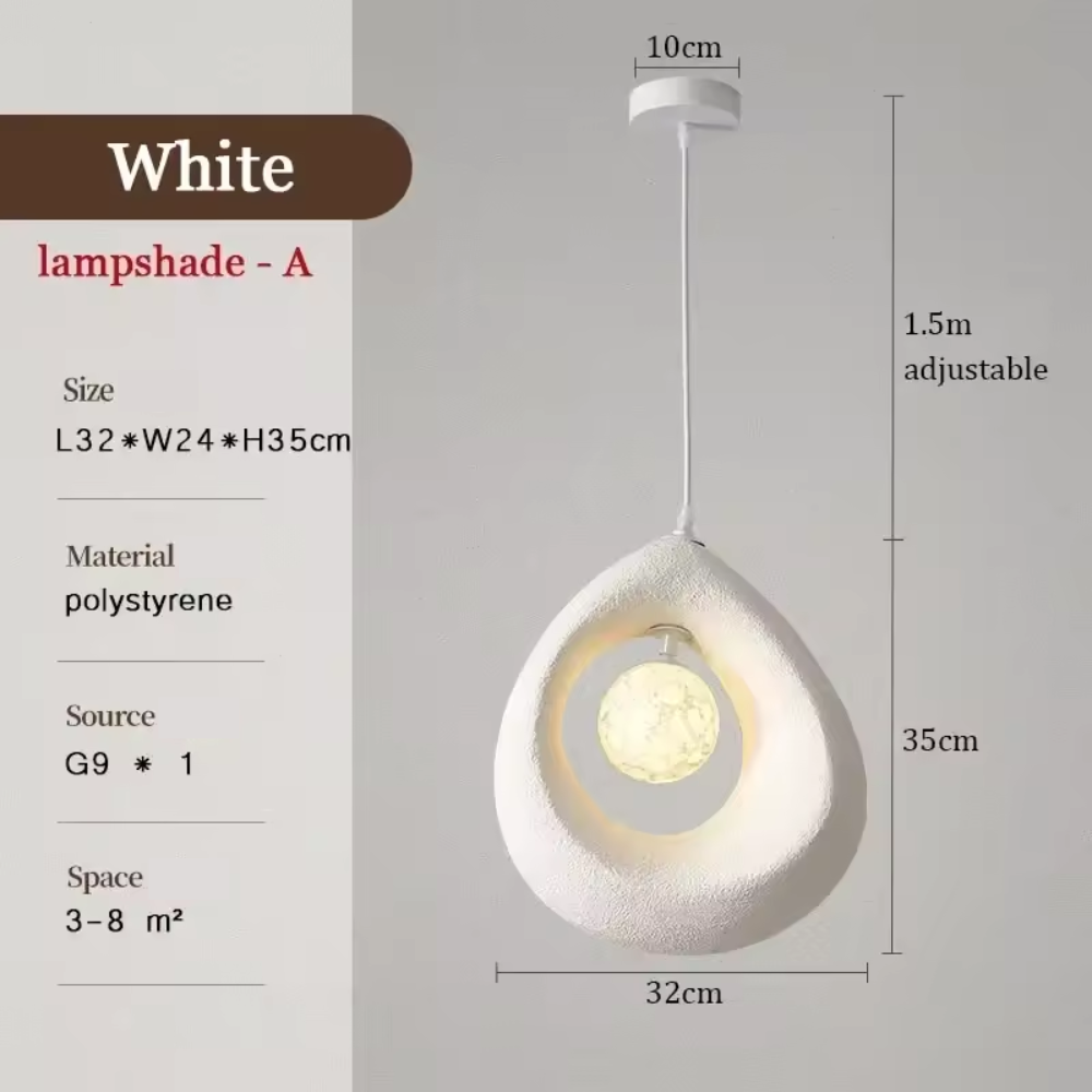 Simple Asian Style Hanging Light Pendant