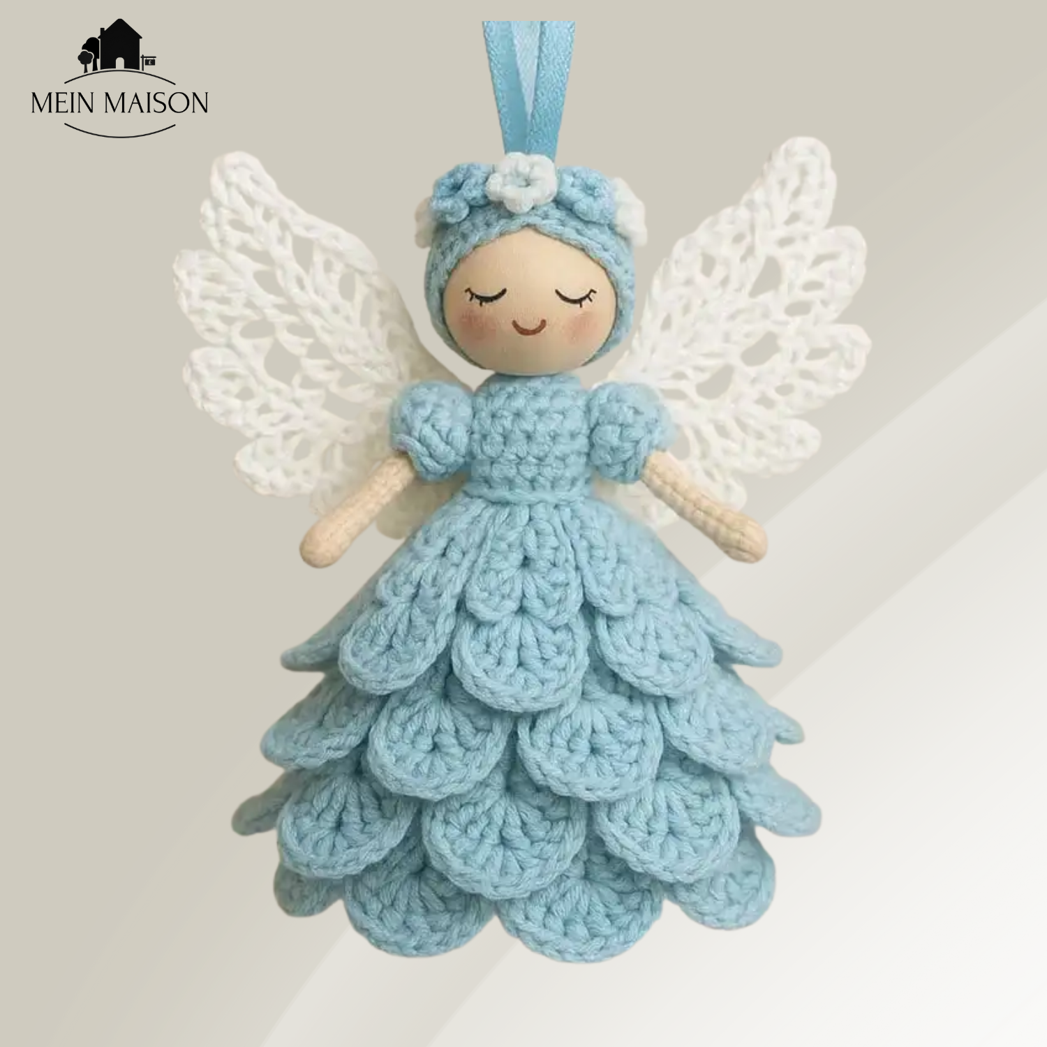 Soft Plush Guardian Angel Ornament - Befez