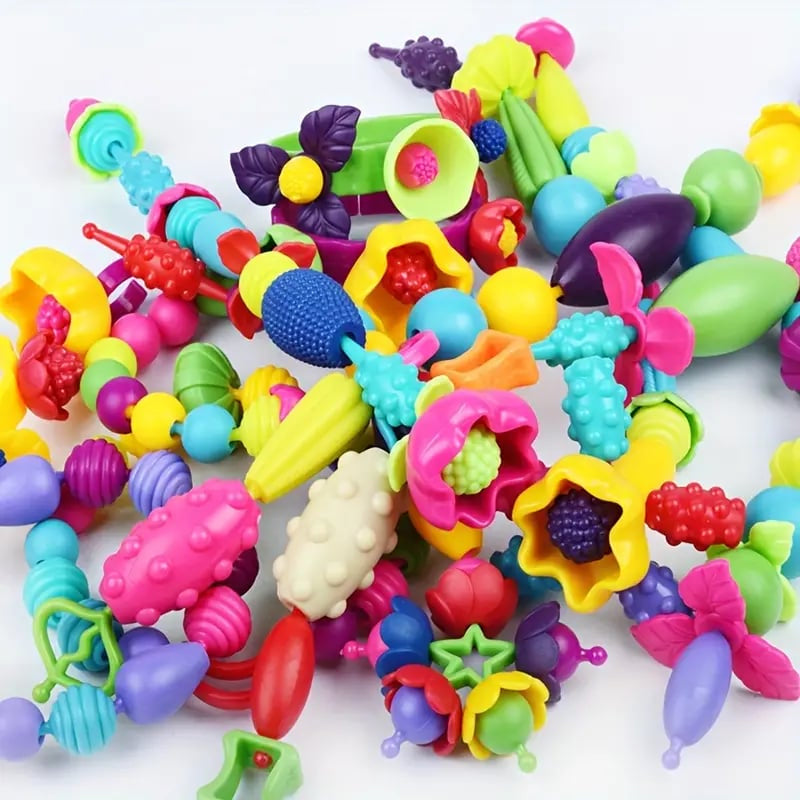 Colorful DIY Jewelry Bead Kit