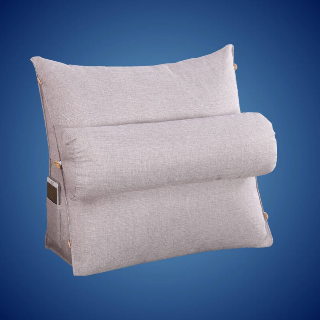 Soft Supportive Reading Pillow for Back Comfort