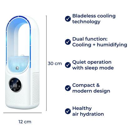 Compact Personal Air Cooler Humidifier