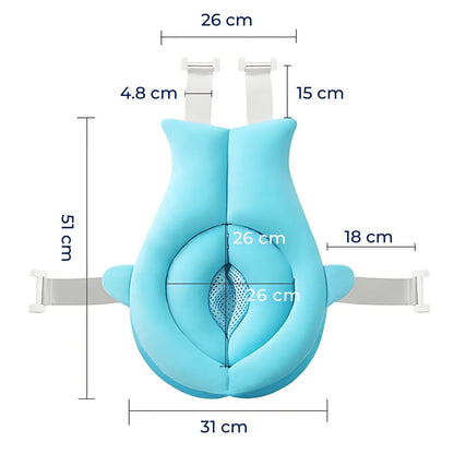 Soft Baby Bath Cushion - Secure Newborn Bath Support