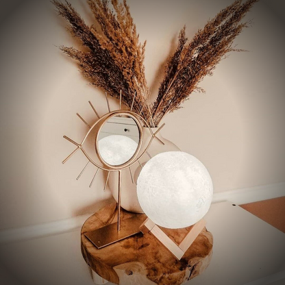 Befez | Elegant Moon Lamp with Cordless Touch Control