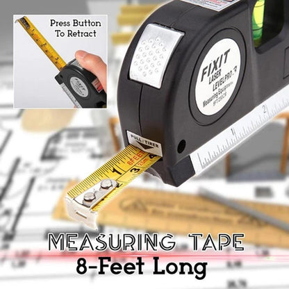 Accurate 4-in-1 Laser Level Measuring Device