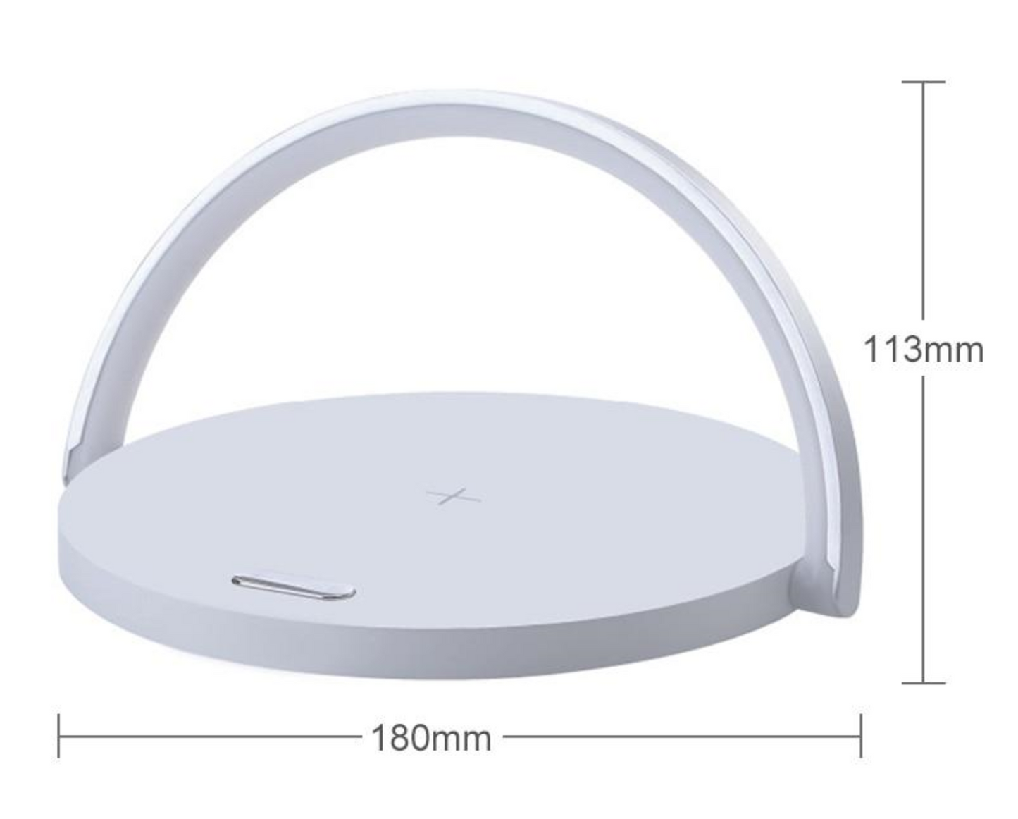 Befez | Bowlight Design | Compact 3-in-1 LED Night Lamp With Wireless Charging