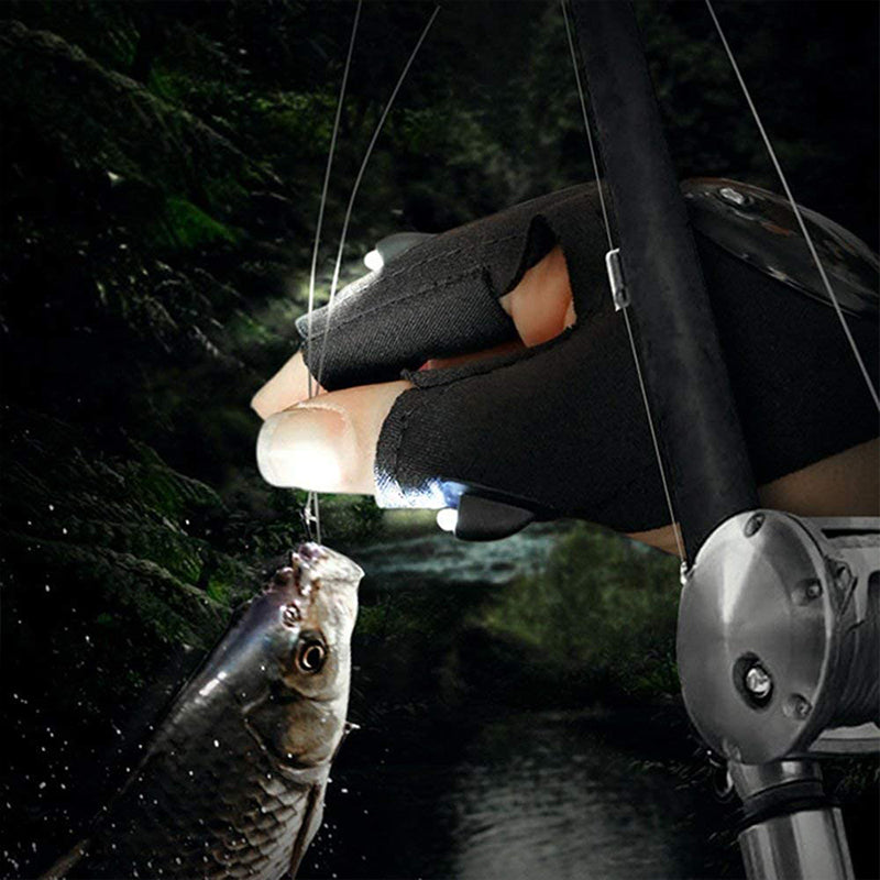 Glowing LED Light Up Gloves