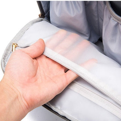 Spacious Portable USB Baby Diaper Bag Backpack