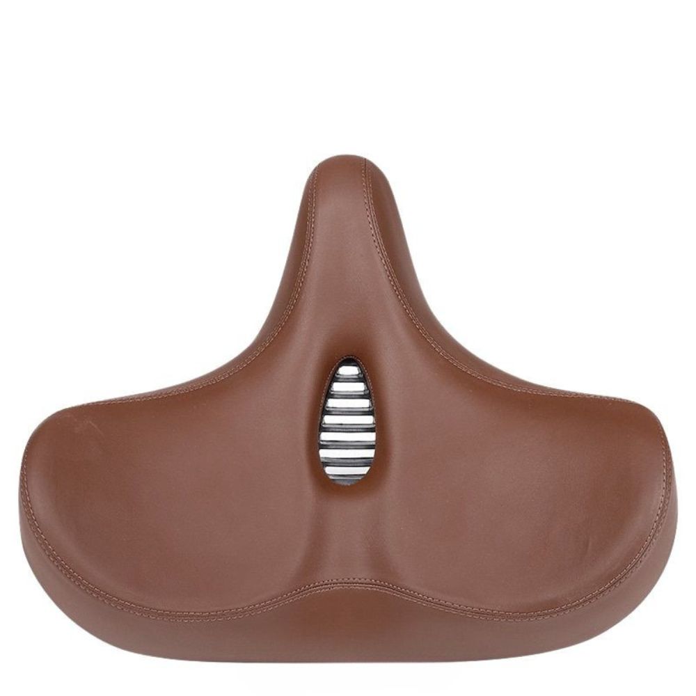 Big Bike Seat With Cushioned Pad and Waterproof Cover