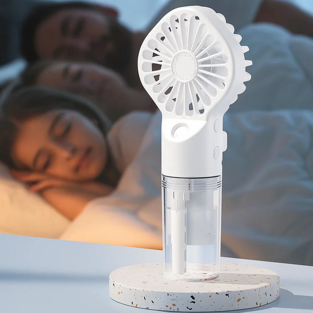 Compact Personal Misting Fan Spray